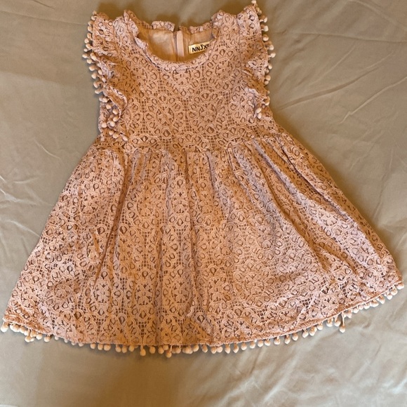 Adorable size 120 pink dress bundle. Good condition. Imperfections shown in pics - Picture 2 of 11